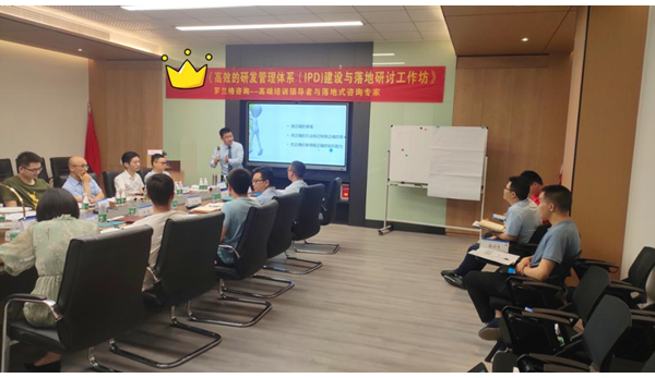 罗兰格咨询为气动机器人企业-MSAR提供《高效的研发管理体系（IPD)建设与落地研讨工作坊》